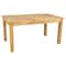 Flash Furniture Rectangle 38 in W, 60 in L, 30 in H, Pine Wood, Pinus Glabra, Light Natural XA-F-60X38-LN-GG - alternate 4